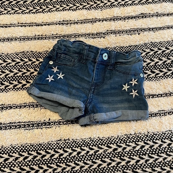 Adriano goldschmied floral embroidered shorts sz.12 months - Picture 1 of 4